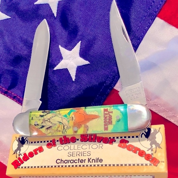 Camillus, New York USA Other - ☄️COLLECTIBLE☄️Vintage Camillus 2 Blade Large Knife - Lone Ranger
Silver